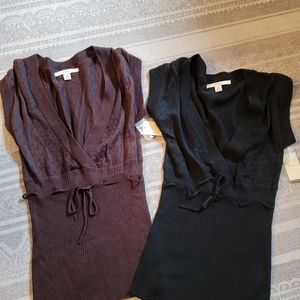 COPY - Two New with tags cap sleeve top with lace detail